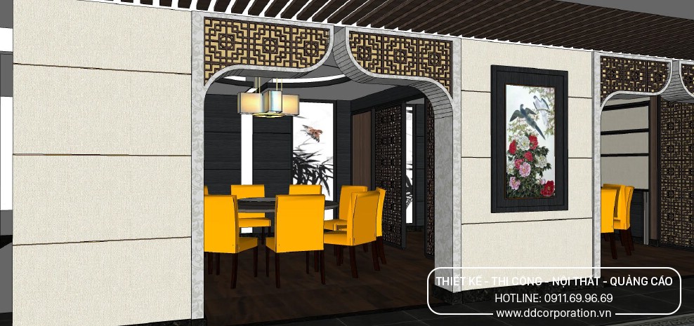 Dự án Thiết kế: Cụm nhà hàng Gogi House - Kichi Kichi - Crystal Jade Bình Dương